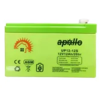 Apollo 12V 12Ah Rechargeable Battery for UPS